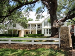 LBJ ranch house