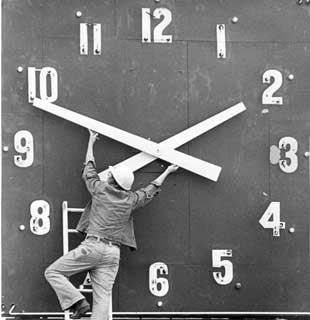 Although daylight saving time