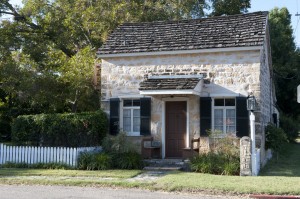 309 w schubert One of the homes on the Fredericksburg Christmas Home Tour