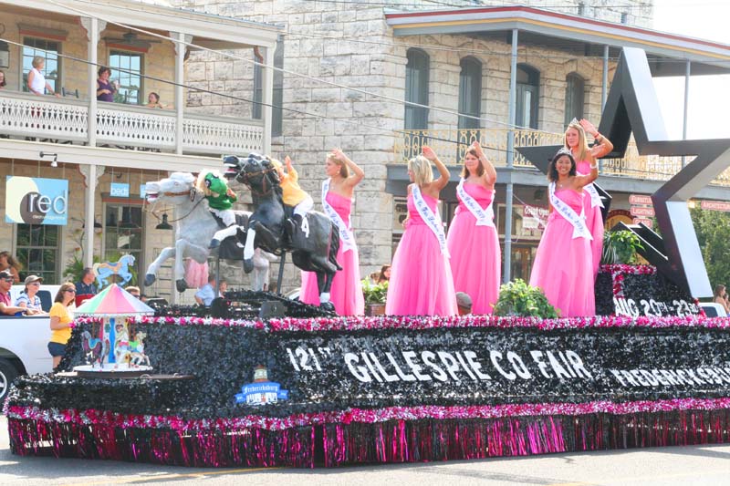 Gillespie County Fair Parade Gastehaus Schmidt