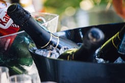 Champagne in Ice Bucket Champagne in Ice Bucket