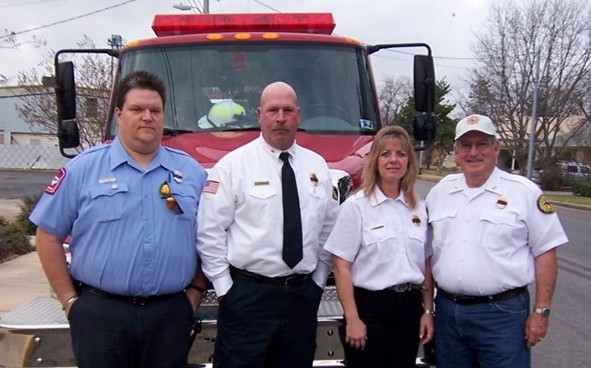 hvfd_officers Harper Volunteer Fire Department Officers