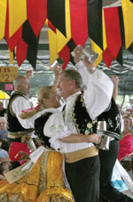 oktoberfest Dancers perform at Oktoberfest in Fredericksburg
