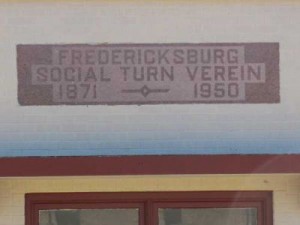 Fredericksburg Social Turn Verein established in 1871